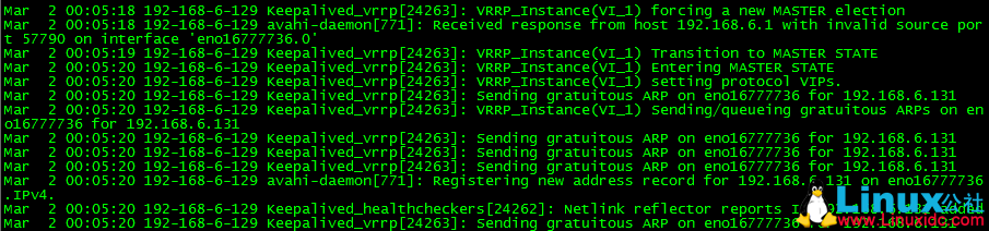 CentOS 7 下 Keepalived + HAProxy 搭建配置详解 CentOS 7 下 Keepalived + HAProxy 搭建配置详解