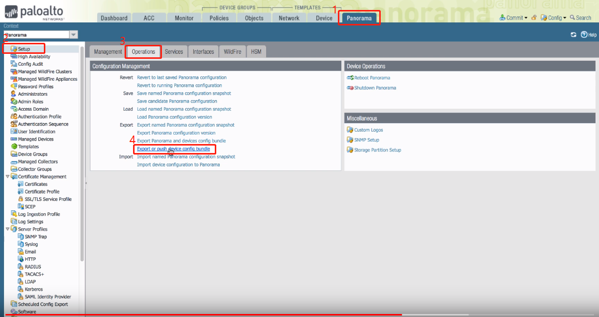 迁移 PaloAlto HA 高可用防火墙到 Panorama 迁移 PaloAlto HA 高可用防火墙到 Panorama