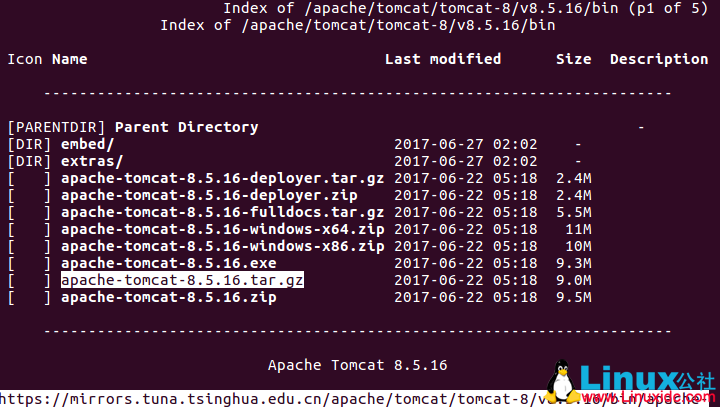 Ubuntu 16.04 安装 Tomcat 8 图解 Ubuntu 16.04 安装 Tomcat 8 图解