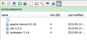 Linux 下部署 SolrCloud Linux 下部署 SolrCloud