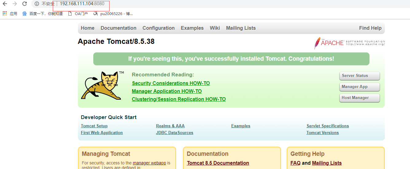Docker Tomcat 镜像制作 Docker Tomcat 镜像制作