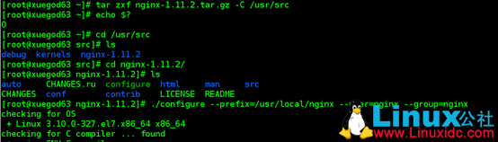 Linux 下编译安装 Nginx 服务器并手动编写自动化运行脚本 Linux 下编译安装 Nginx 服务器并手动编写自动化运行脚本