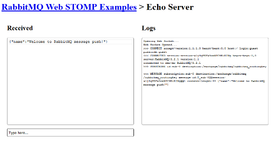 基于 RabbitMQ 的实时消息推送 基于 RabbitMQ 的实时消息推送