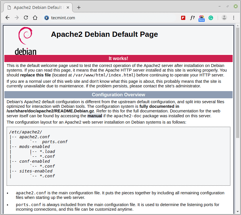 如何在 Debian 10 服务器上安装 LAMP 如何在 Debian 10 服务器上安装 LAMP
