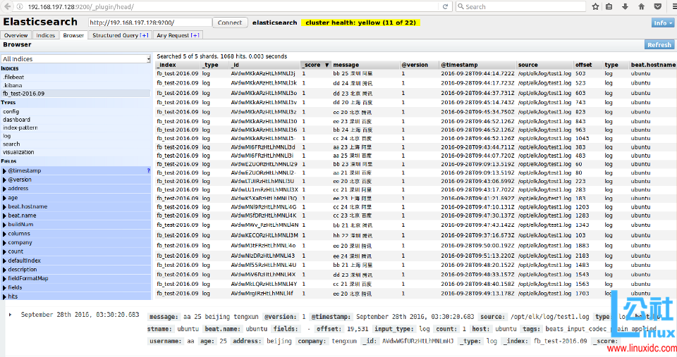Filebeat 的架构分析、配置解释与示例 Filebeat 的架构分析、配置解释与示例