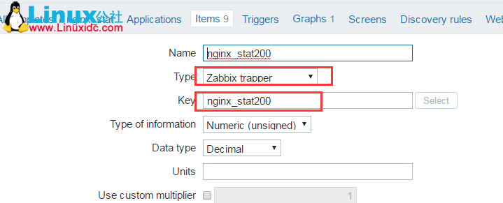 zabbix_sender 主动上传 K / V 监控 Nginx 日志状态码