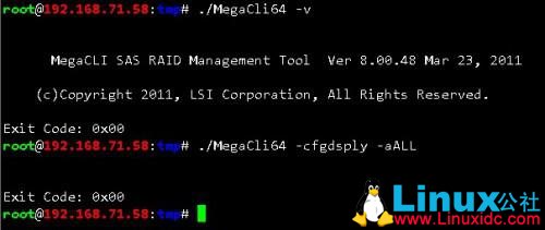 Dell 服务器 MegaCli 命令只返回 Exit Code: 0x00 问题分析 Dell 服务器 MegaCli 命令只返回 Exit Code: 0x00 问题分析