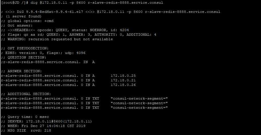基于 Docker 的 Consul 集群实现服务发现 基于 Docker 的 Consul 集群实现服务发现