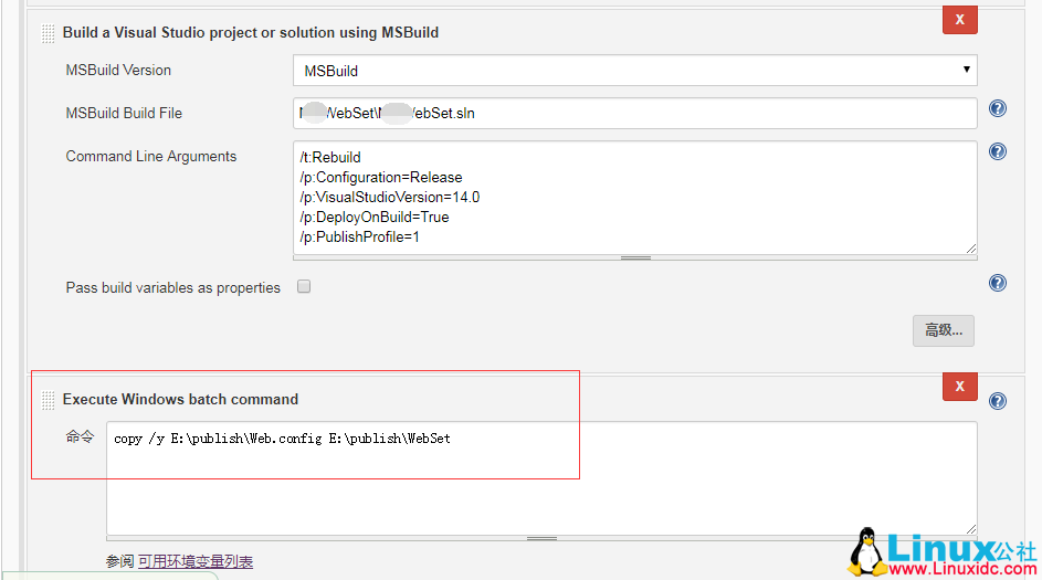 Jenkins 使用 TFS 部署 Jenkins 使用 TFS 部署