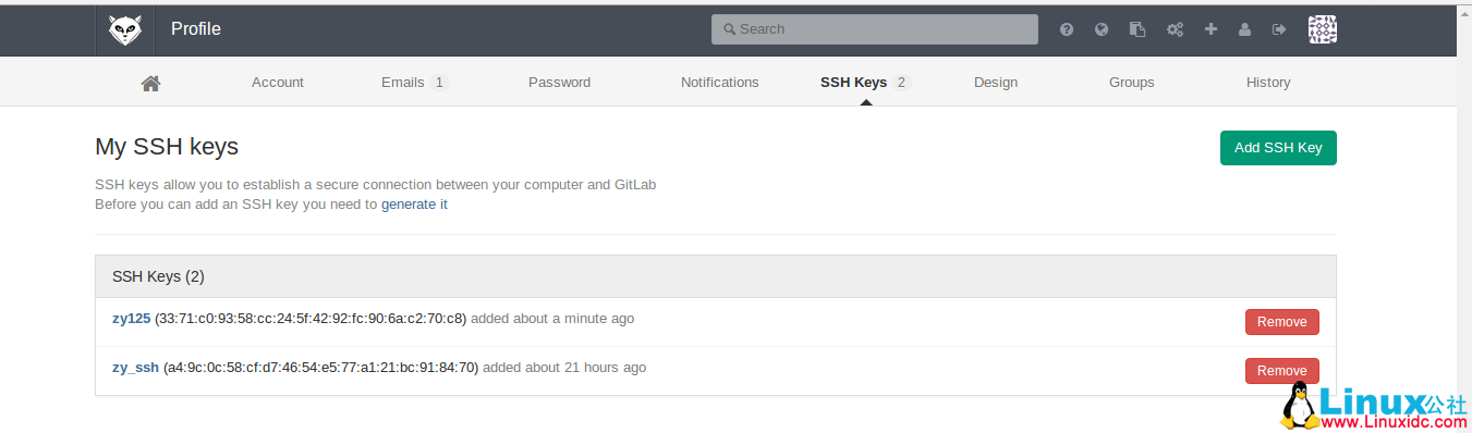Git 服务器 GitLab 之搭建和使用 Git 服务器 GitLab 之搭建和使用