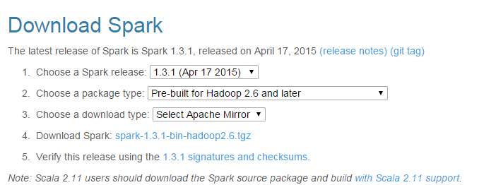 Ubuntu 下 Spark 开发环境搭建