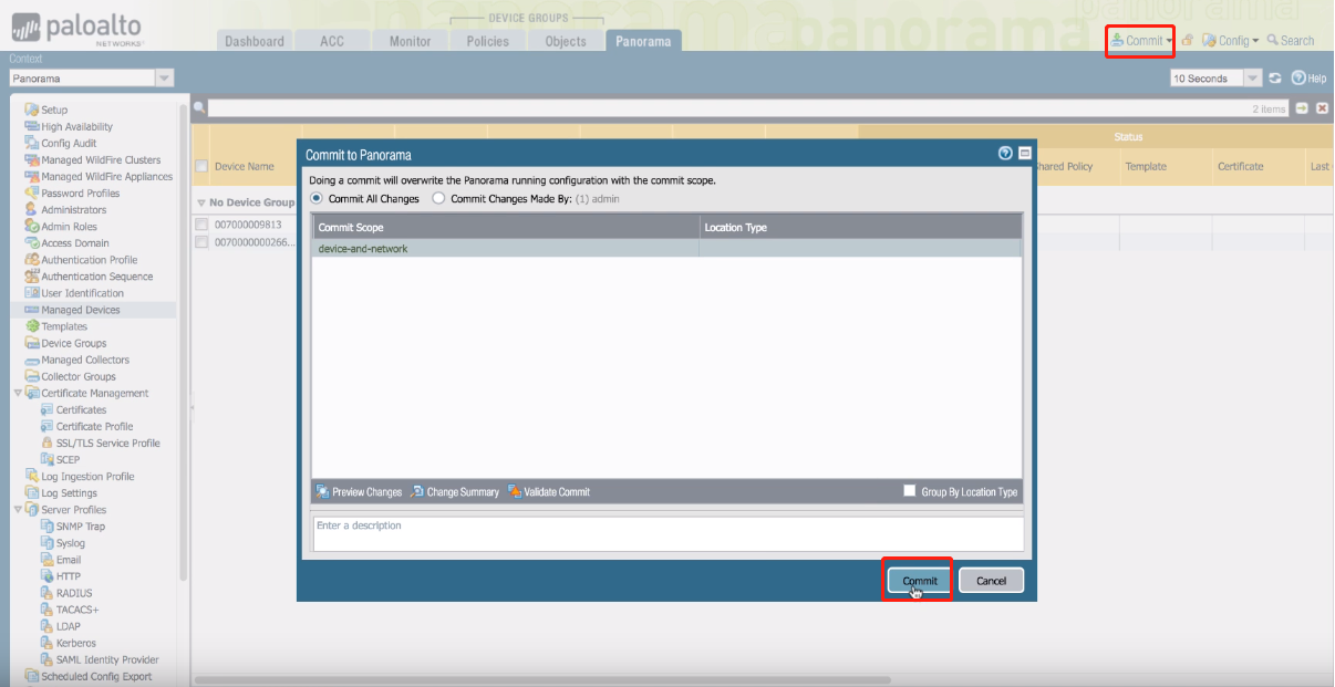 迁移 PaloAlto HA 高可用防火墙到 Panorama 迁移 PaloAlto HA 高可用防火墙到 Panorama