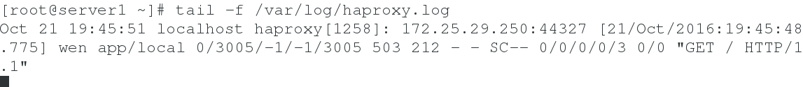 HAproxy 的基本配置(负载均衡 + 日志独立 + 动静分离 + 读写分离) HAproxy 的基本配置(负载均衡 + 日志独立 + 动静分离 + 读写分离)