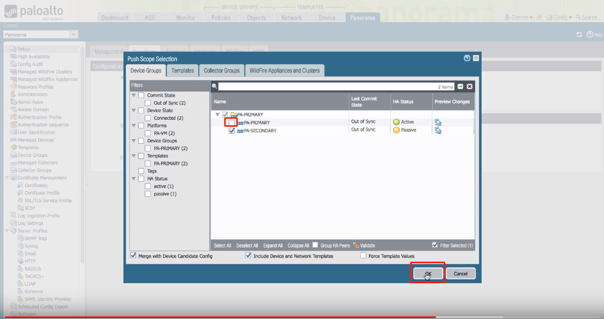迁移 PaloAlto HA 高可用防火墙到 Panorama 迁移 PaloAlto HA 高可用防火墙到 Panorama