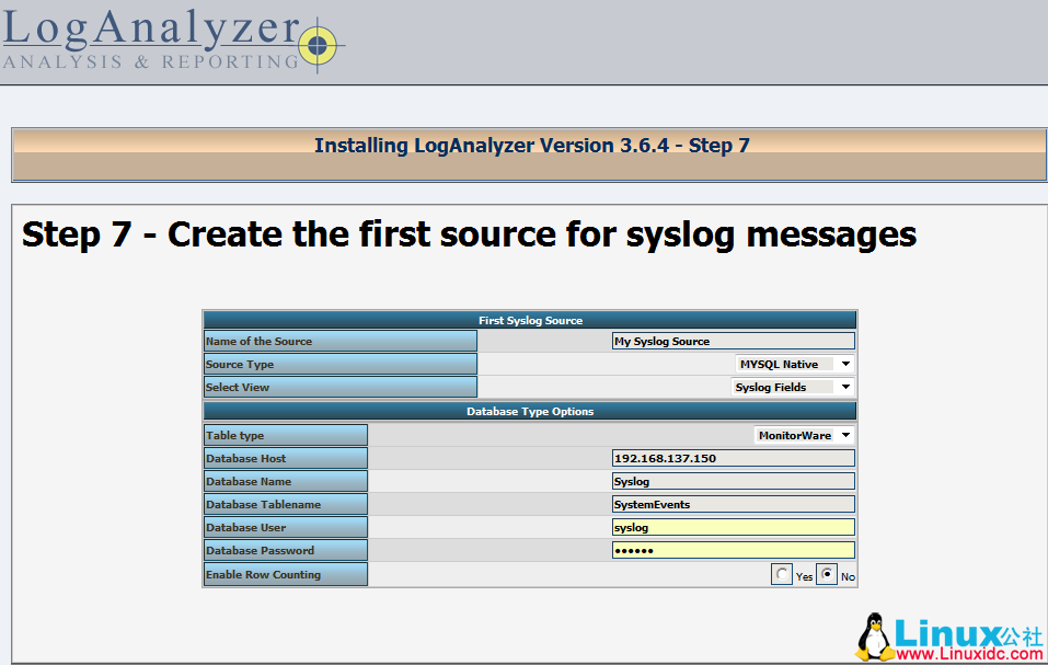 Rsyslog 日志收集服务并结合 Loganalyzer 工具展示 Rsyslog 日志收集服务并结合 Loganalyzer 工具展示