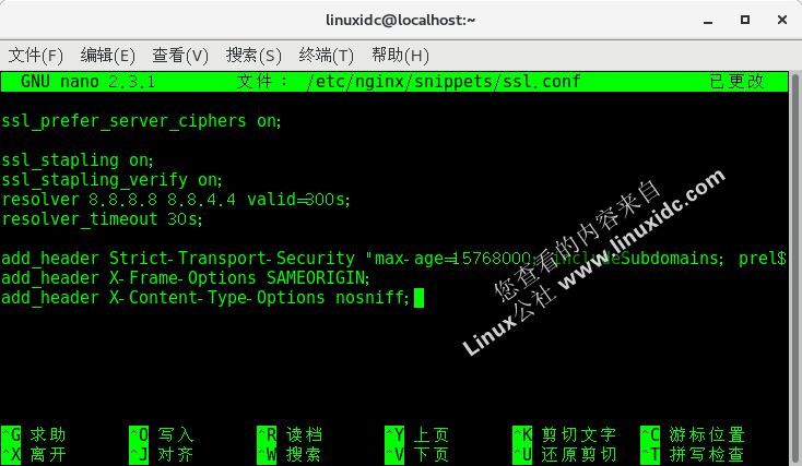 在 CentOS Linux 7.5 上使用 Let’s Encrypt 以保护 Nginx 在 CentOS Linux 7.5 上使用 Let’s Encrypt 以保护 Nginx