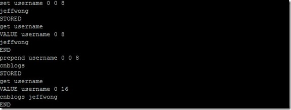 memcache 启动以及 telnet 命令详解 memcache 启动以及 telnet 命令详解