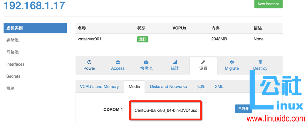 KVM 虚拟化管理平台 WebVirtMgr 部署 - 完整记录 KVM 虚拟化管理平台 WebVirtMgr 部署 - 完整记录