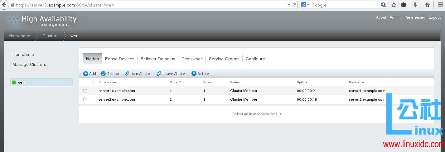 HA 高可用集群部署(ricci+luci+fence_virtd) 双机热备 HA 高可用集群部署(ricci+luci+fence_virtd) 双机热备