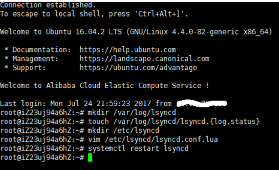Lsyncd 搭建同步镜像 - 用 Lsyncd 实现本地和远程服务器之间实时同步 Lsyncd 搭建同步镜像 - 用 Lsyncd 实现本地和远程服务器之间实时同步