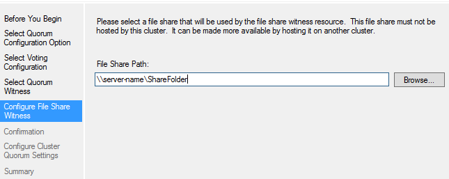Windows 服务器故障转移集群的仲裁 Windows 服务器故障转移集群的仲裁