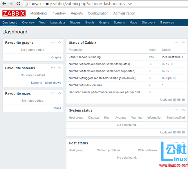 CentOS 7 上安装 Zabbix Server 3.0 图文详解 CentOS 7 上安装 Zabbix Server 3.0 图文详解
