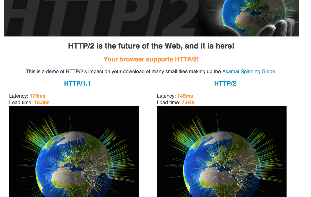 Nginx 1.9 支持 http2 协议
