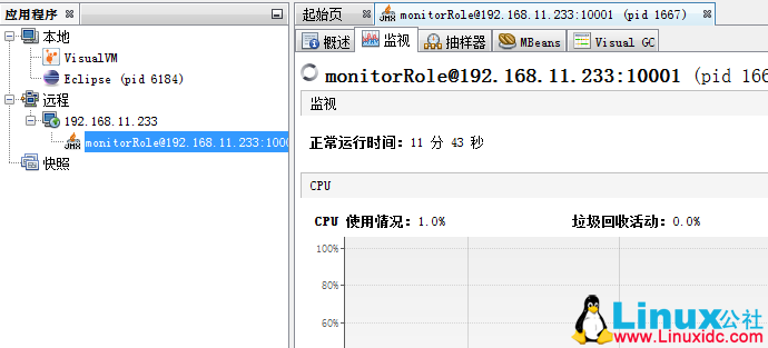 使用 VisualVM 远程监控 JVM Linux 服务器配置方法 使用 VisualVM 远程监控 JVM Linux 服务器配置方法