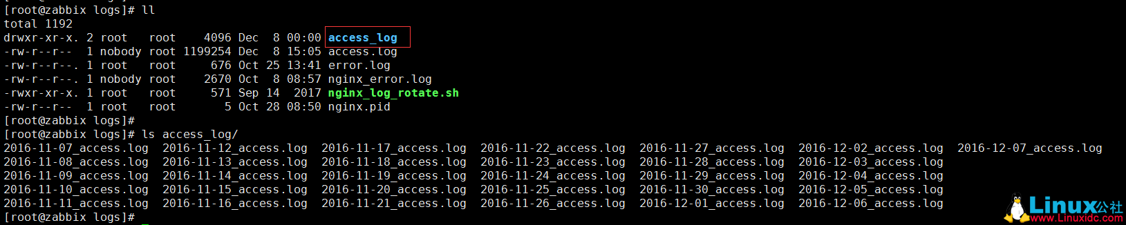 Nginx 访问日志切割脚本 Nginx 访问日志切割脚本