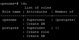 OpenNMS 分离数据库 OpenNMS 分离数据库