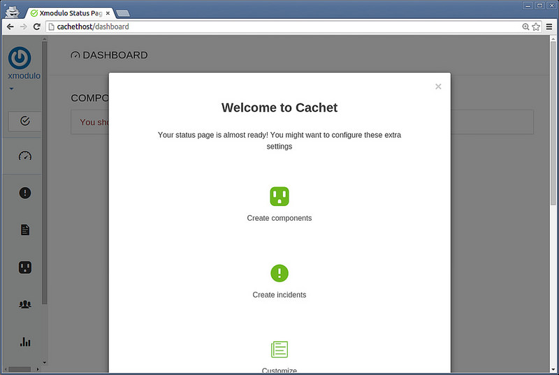 如何使用 Cachet 部署自承载系统状态页面 如何使用 Cachet 部署自承载系统状态页面