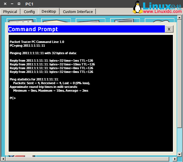 使用思科模拟器 Packet Tracer 与 GNS3 配置 IPv6 隧道 使用思科模拟器 Packet Tracer 与 GNS3 配置 IPv6 隧道