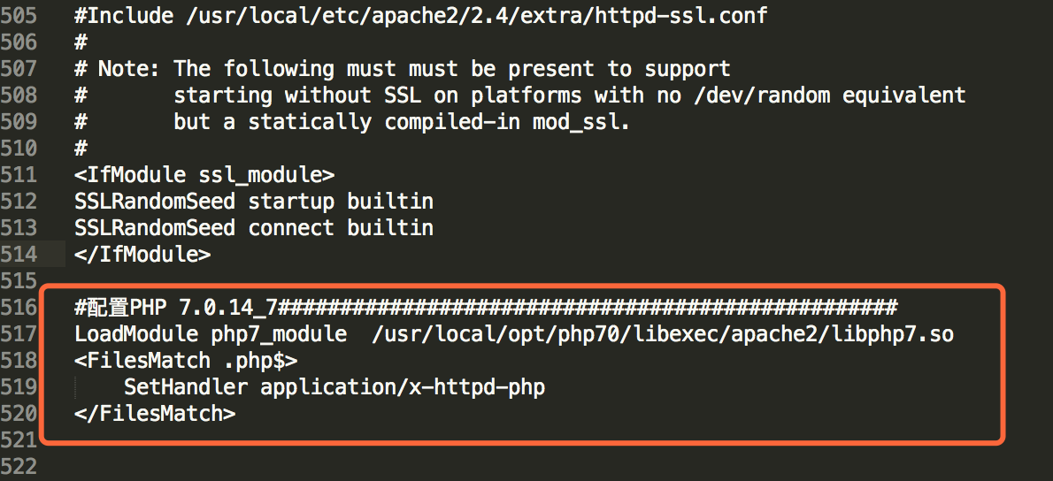 macOS Sierra 安装 Apache2.4+PHP7.0+MySQL5.7.16 macOS Sierra 安装 Apache2.4+PHP7.0+MySQL5.7.16