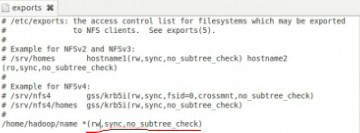 Hadoop 的 namenode 做 NFS 灾备 Hadoop 的 namenode 做 NFS 灾备