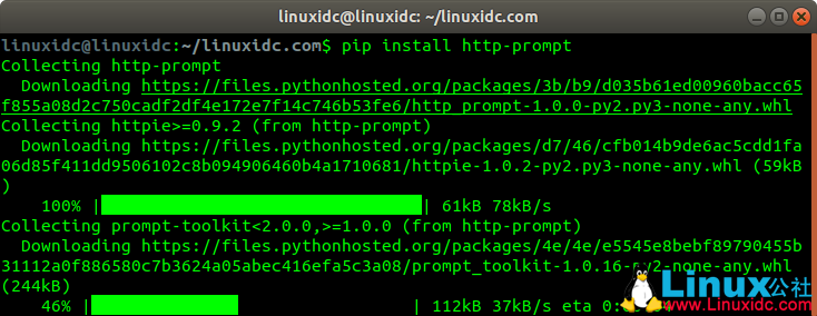 HTTP Prompt – 交互式命令行 HTTP 客户端 HTTP Prompt – 交互式命令行 HTTP 客户端