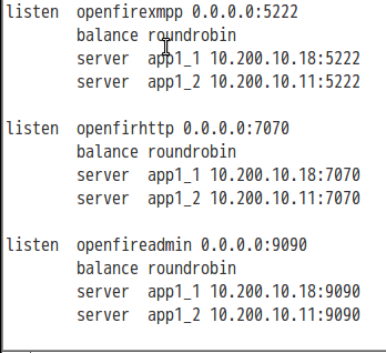 Openfire 集群部署和负载均衡方案