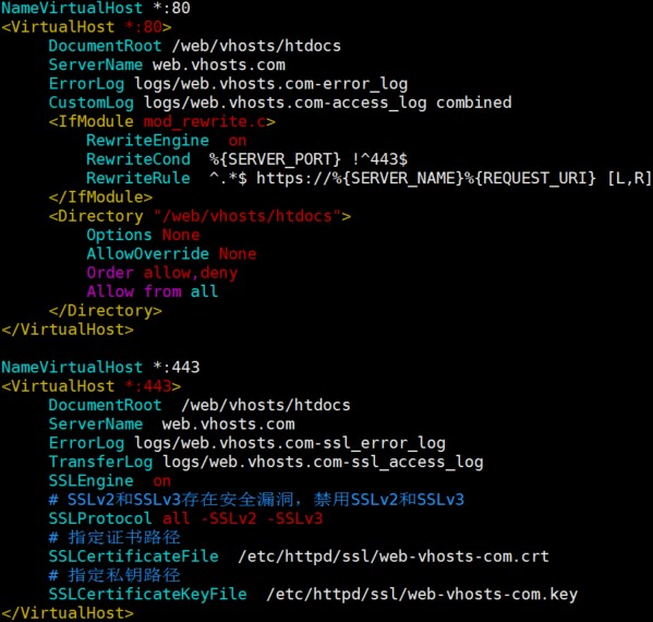 配置 Apache 支持 HTTPS 配置 Apache 支持 HTTPS