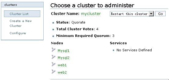 红帽集群套件 RHCS 四部曲 红帽集群套件 RHCS 四部曲