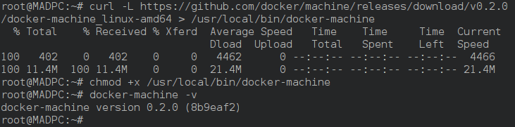 在 VirtualBox 中使用 Docker Machine 管理主机 在 VirtualBox 中使用 Docker Machine 管理主机