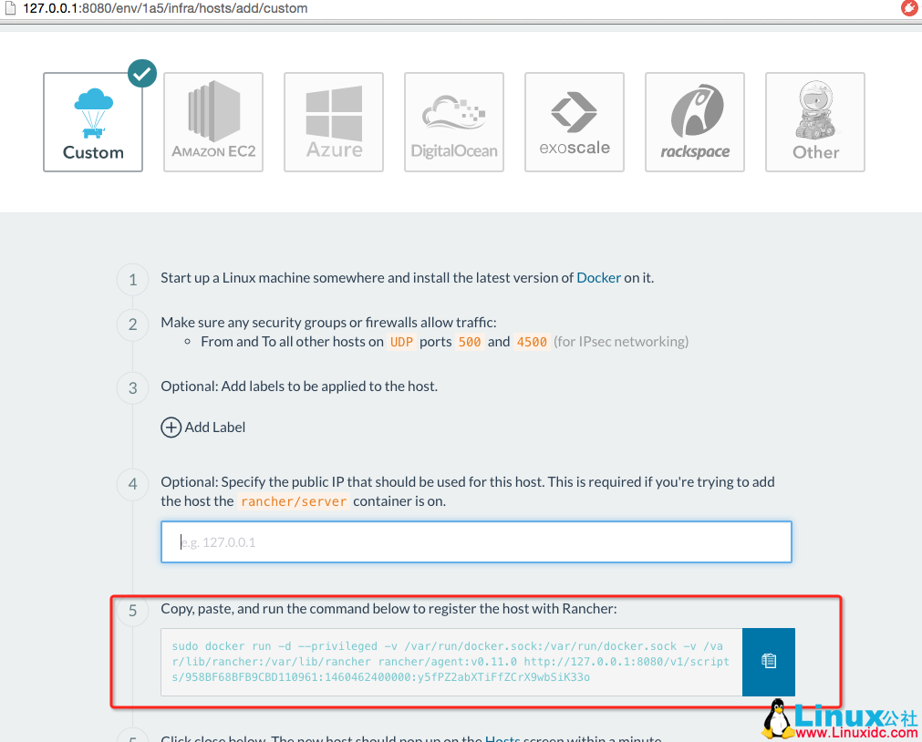 Docker 学习：安装 Docker 管理工具 rancher
