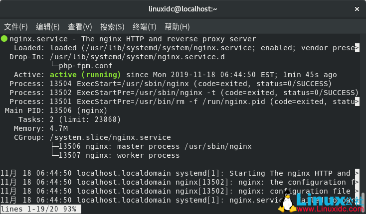 5 分钟学会在 CentOS 8 上安装 Nginx 5 分钟学会在 CentOS 8 上安装 Nginx