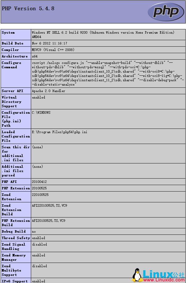 搭建基于 Windows + Apache + PHP + MySQL 的 Moodle 平台