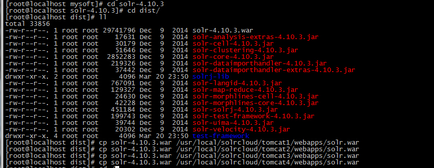 Solr 集群 solrCloud 的搭建 Solr 集群 solrCloud 的搭建