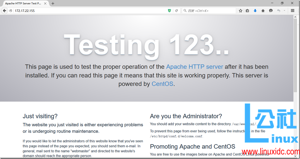 CentOS 7 配置 LAMP