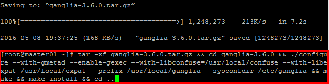Ganglia 环境搭建并监控 Hadoop 分布式集群 Ganglia 环境搭建并监控 Hadoop 分布式集群