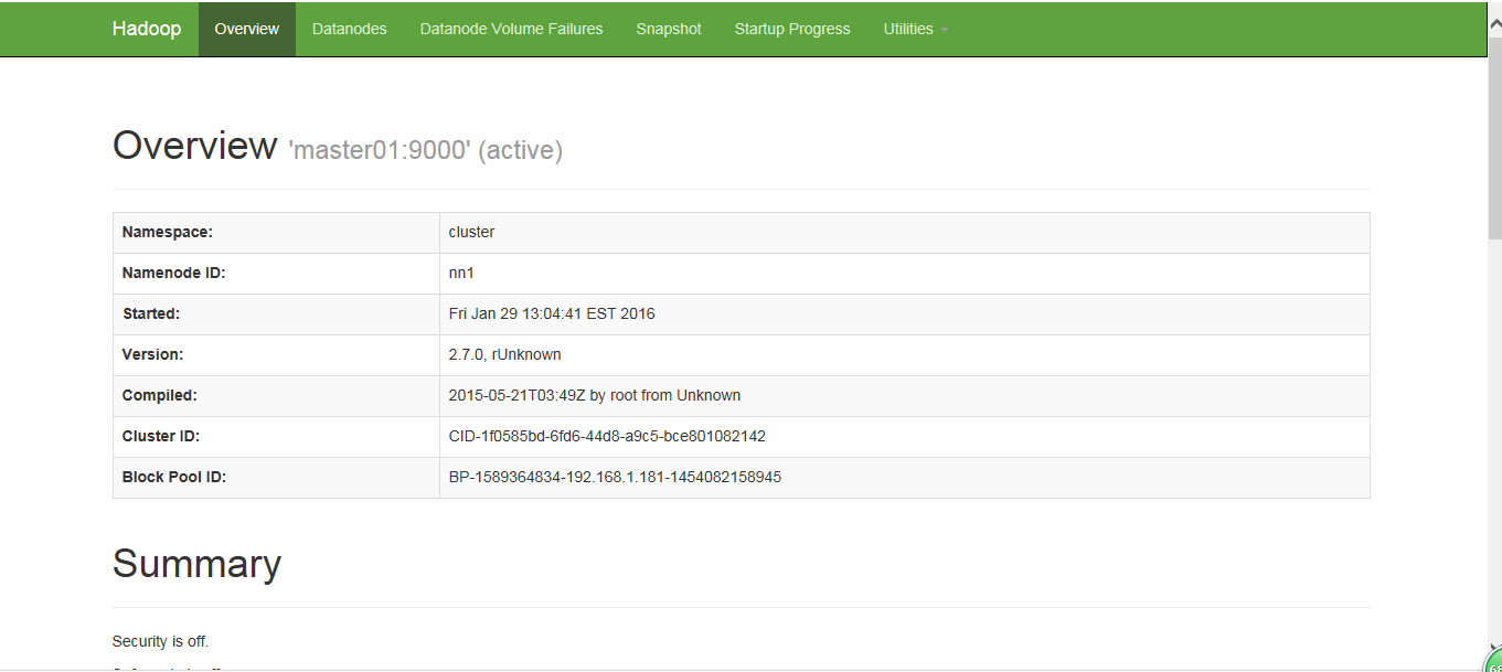 Hadoop HA(高可用)环境的搭建 Hadoop HA(高可用)环境的搭建