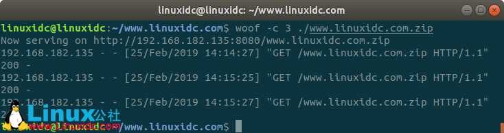 woof - 在 Linux 中通过本地网络轻松分享交换文件 woof - 在 Linux 中通过本地网络轻松分享交换文件