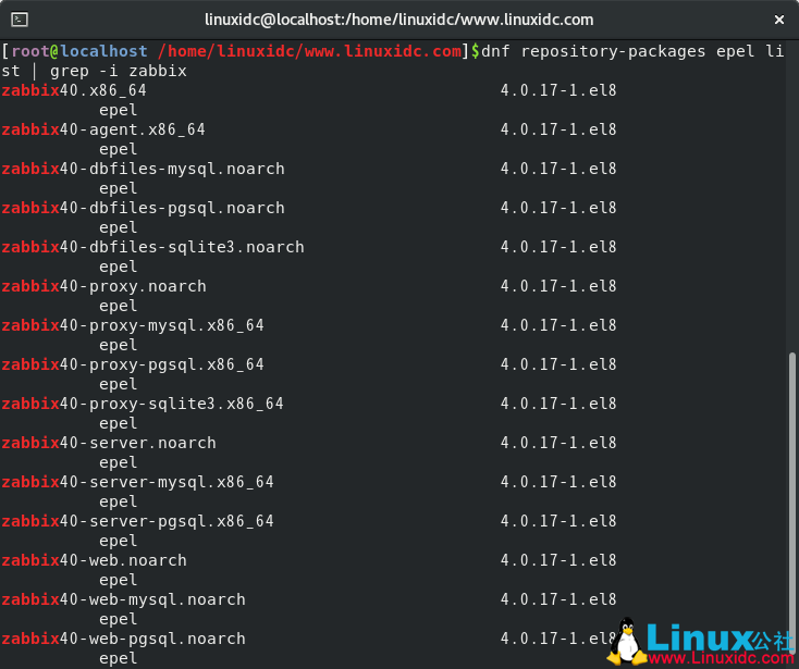 CentOS 8 和 RHEL 8 服务器上启用 EPEL 仓库方法