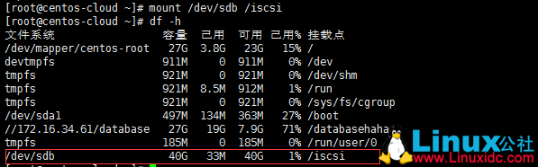 Linux 下 iSCSI 服务部署文档 Linux 下 iSCSI 服务部署文档