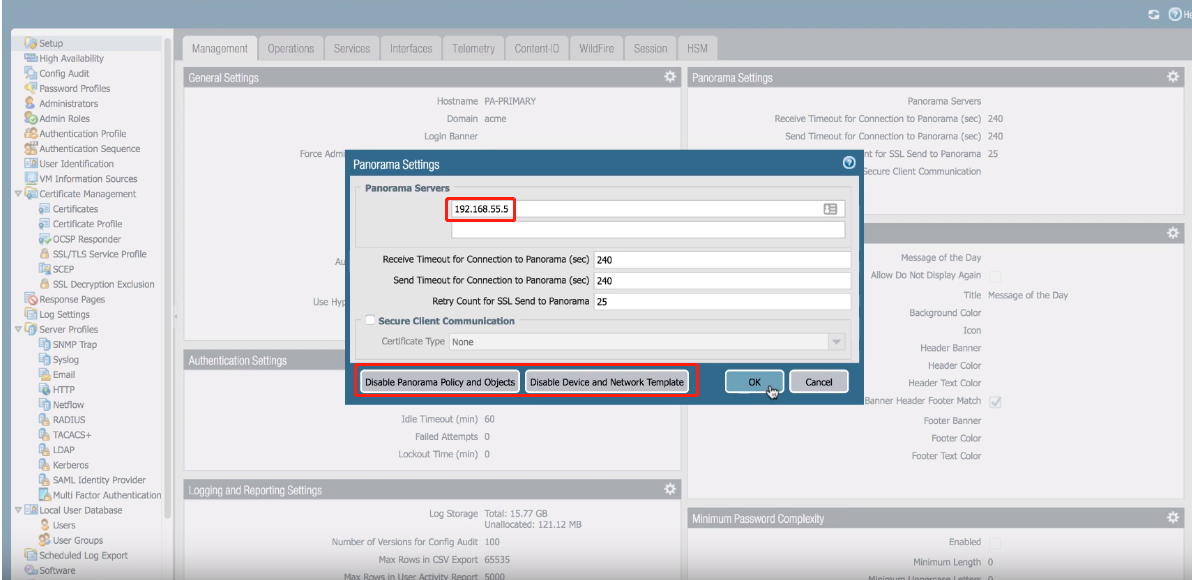 迁移 PaloAlto HA 高可用防火墙到 Panorama 迁移 PaloAlto HA 高可用防火墙到 Panorama